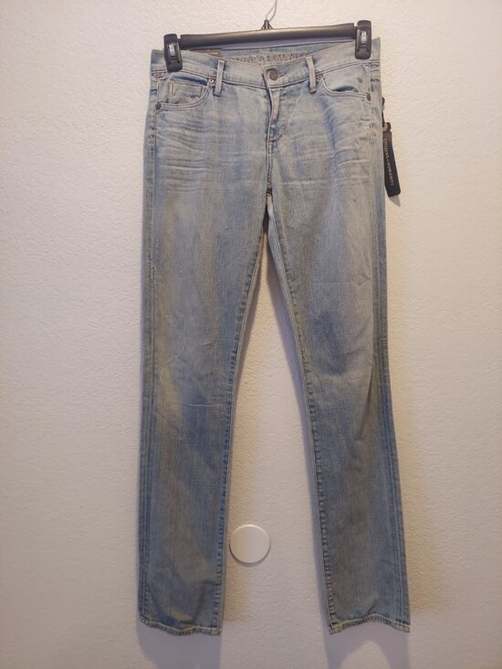 Citizens of Humanity Ava Low-Rise Straight Leg Jeans Size 28 - Picture 2 of 14